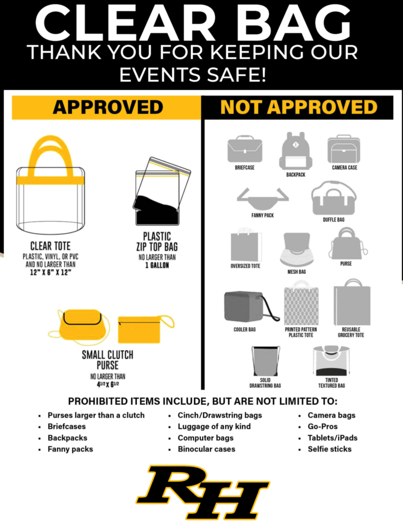 Clear Bag Policy, Event Security